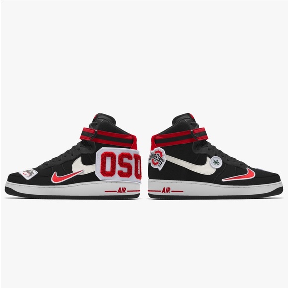 Limited Nike Air Force 1 “OHIO STATE EDITION” sz12 - Picture 5 of 5